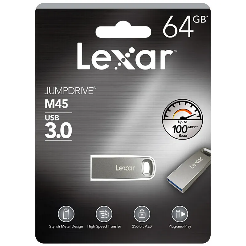 USB флеш накопитель Lexar металлический корпус 128 ГБ 64 32 USB3.0|USB флэш-накопители| |