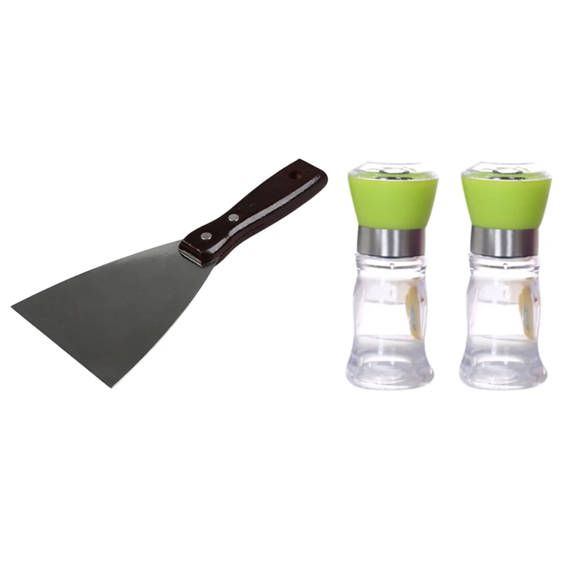 3 шт. аксессуары: 1 шпатель для гипсокартона скребок 10 см лезвие и 2 ручная мельница