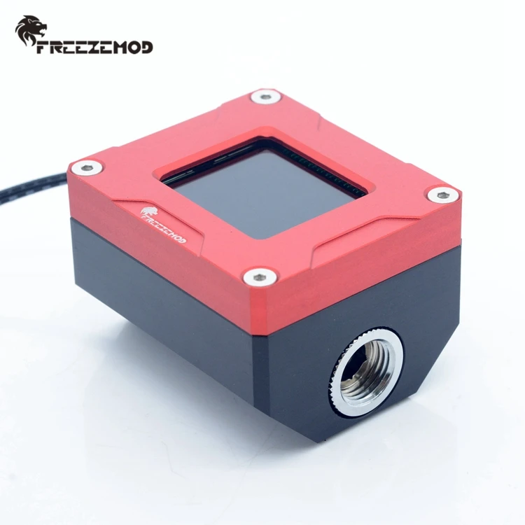 Электронный кулер для воды FREEZEMOD 2020 с дисплеем о скорости и температуре LSJ POZN|fittings