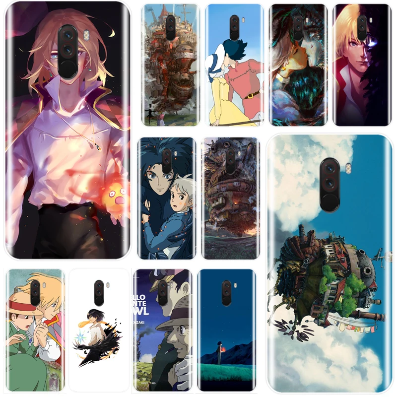 Howl's Howls Moving Castle Cover Soft Silicone TPU Phone Case For Redmi 4 4A 4X 5A 5 PLUS 6 7 NOTE pro | Мобильные телефоны и