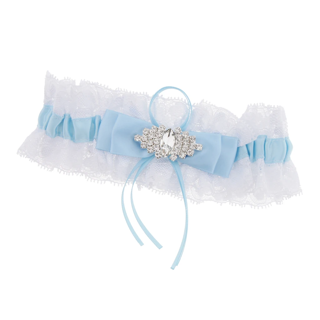 Атласная подвязка с бантом свадебный аксессуар идеально подходит для свадебной