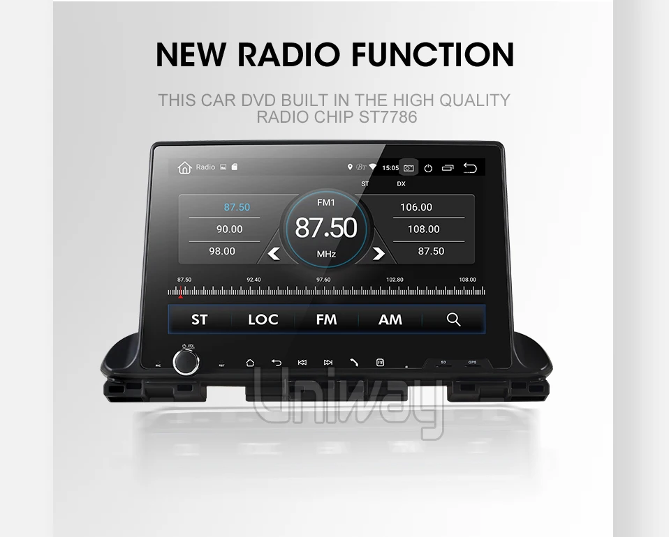 Uniway ASLT9071 android 9,0 автомобильный dvd для Kia CERATO K3 видео радио плеер gps навигация с рулевым колесом автомобиля стерео