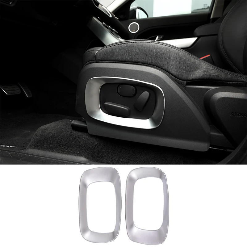 Для Land Rover Range Evoque 2012-2018 автомобильный Стайлинг ABS хромированный чехол для сиденья