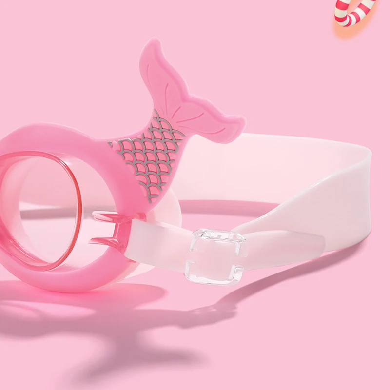 

2021 New Cartoons Adjustable Children Waterproof Silicone Anti Fog HD Swimming Glasses Baby Goggles Eyewear Kids Eyeglasses