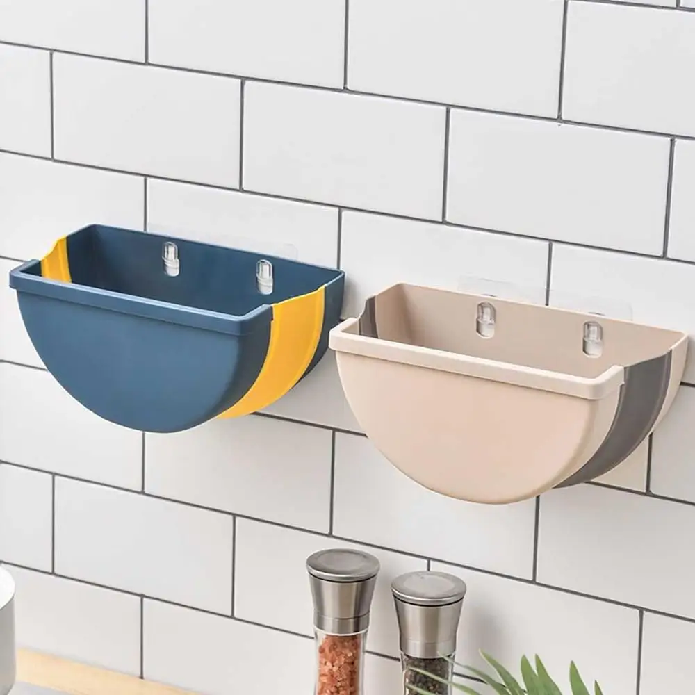 Складное мусорное ведро кухонный шкаф дверь подвесное настенное для ванной