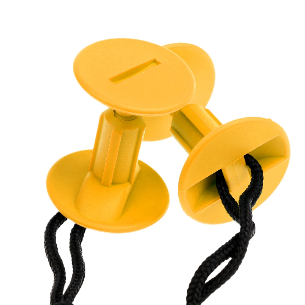 4Pcs/Pack Surfboard Body Board Threaded Leash Plugs with Cords Strings Water Sports Surfing Accessories | Спорт и развлечения