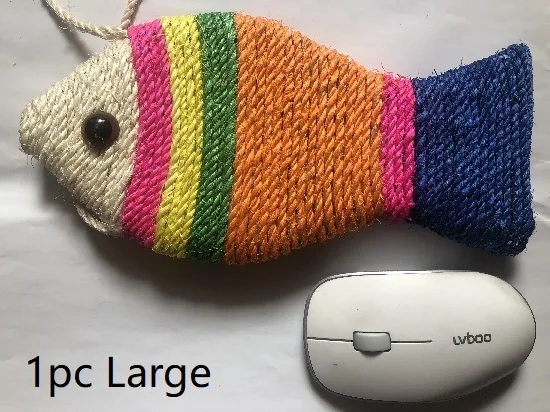 Кошка игрушка рыба кошка царапина доска маленький гофрированный картон 25 см и 39