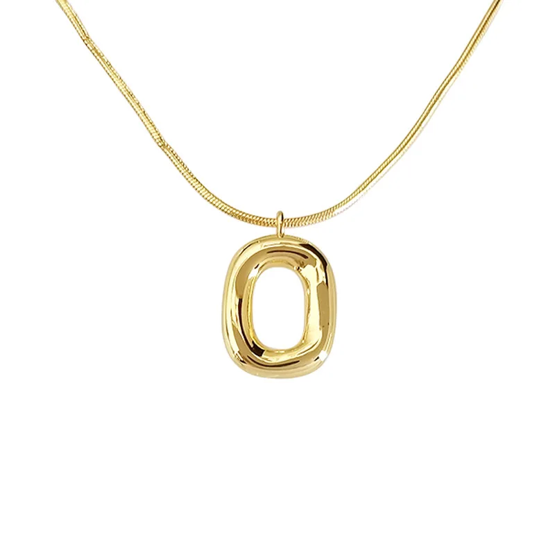 

Женское геометрическое ожерелье в европейском и американском стиле с холодным ветром, цепочка до ключицы, простой дизайн, новое ожерелье-чо...