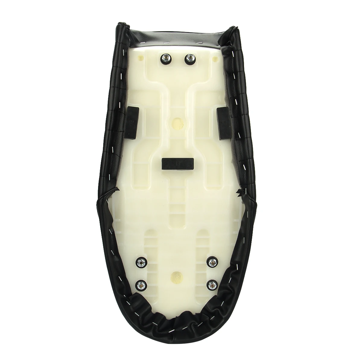 

Motorcycle Black Cafe Racer Vintage Flat Cushion Seat Saddle For Honda Suzuki