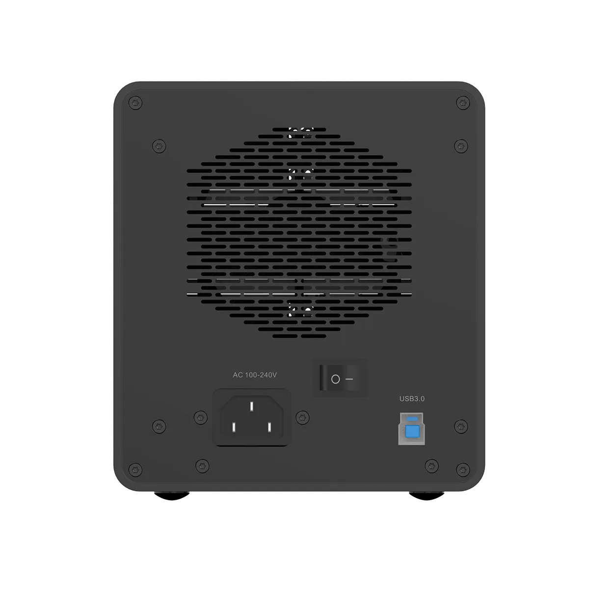 ORICO 4 Bay 3,5 ''USB3.0 HDD док-станция Поддержка 64 ТБ UASP с 150 Вт внутренний адаптер питания алюминиевый SATA к USB 3,0 чехол для HDD