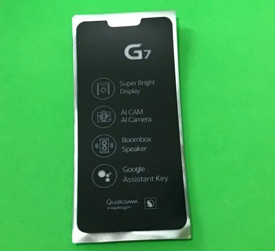 Заводская Защитная пленка для переднего экрана 100 шт. новая фотопленка LG G2 G5 G6 G7 Mini