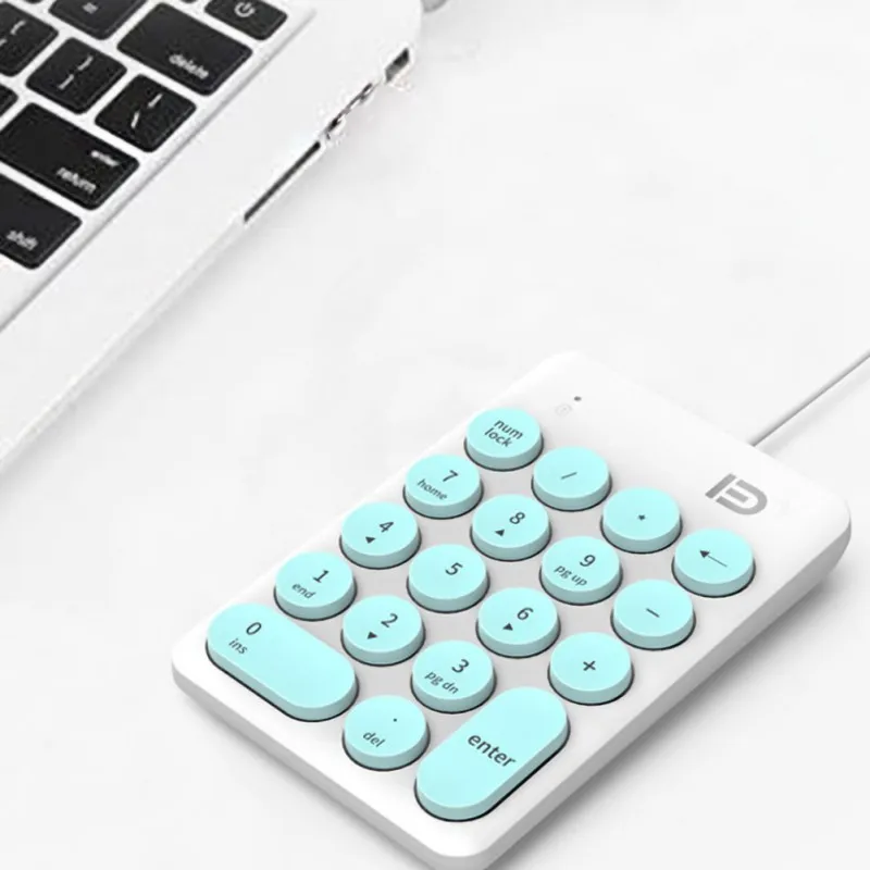 Цифровая клавиатура Numpad 18 клавиш цифровая для учета Теллер ноутбук планшеты