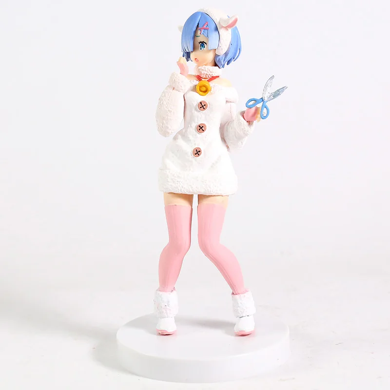 Re:Zero Kara Hajimeru Isekai Seikatsu Rem Sheep Ver. ПВХ фигурка Коллекционная модель игрушечная кукла |
