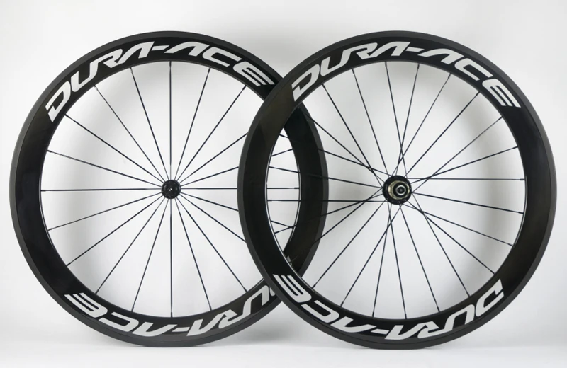 Высококачественные Углеродные колеса OEM ACE 60 мм с Powerway R36 втулки 700c клинчерная