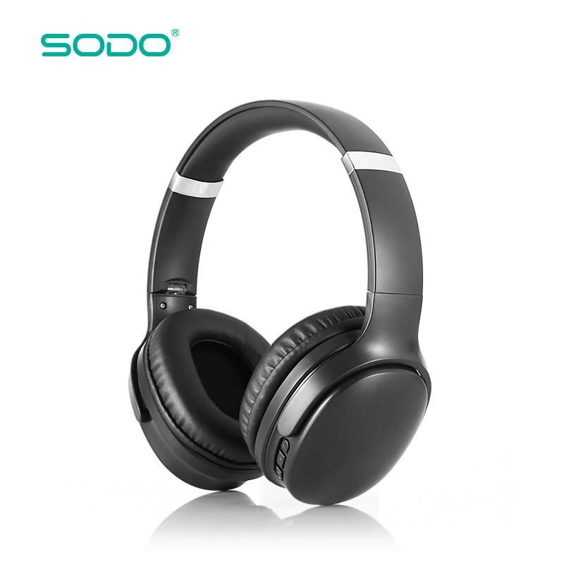 Беспроводные наушники SODO SD-1011 3-EQ Bluetooth-совместимые 5 1 складные Hi-Fi стереонаушники