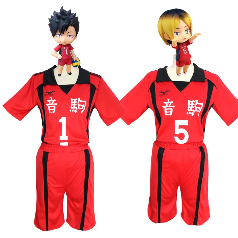 Униформа для волейбольной команды Anime Haikyuu Cosplay Костюм Nekoma Kenma Kozume спортивная