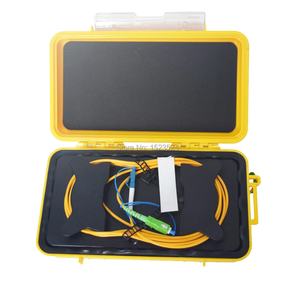 

OTDR Dead Zone Eliminator,Fiber Rings ,Fiber Optic OTDR Launch Cable Box 1km SM 1310/1550nm