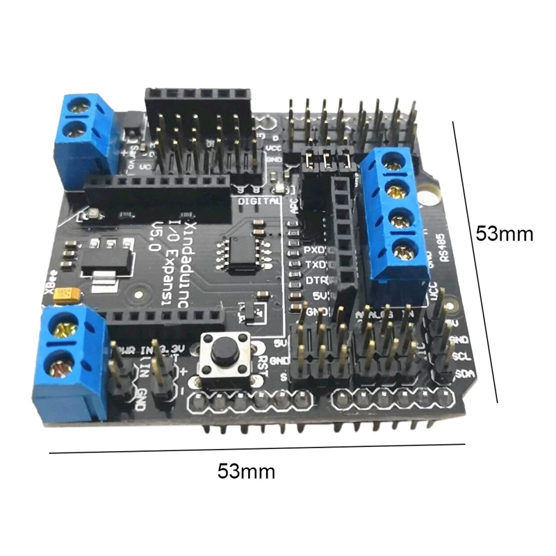 Standard I/O Expansion Shield V5 Xbee Sensor Rs485 For Arduino Funduino Board Module | Электроника