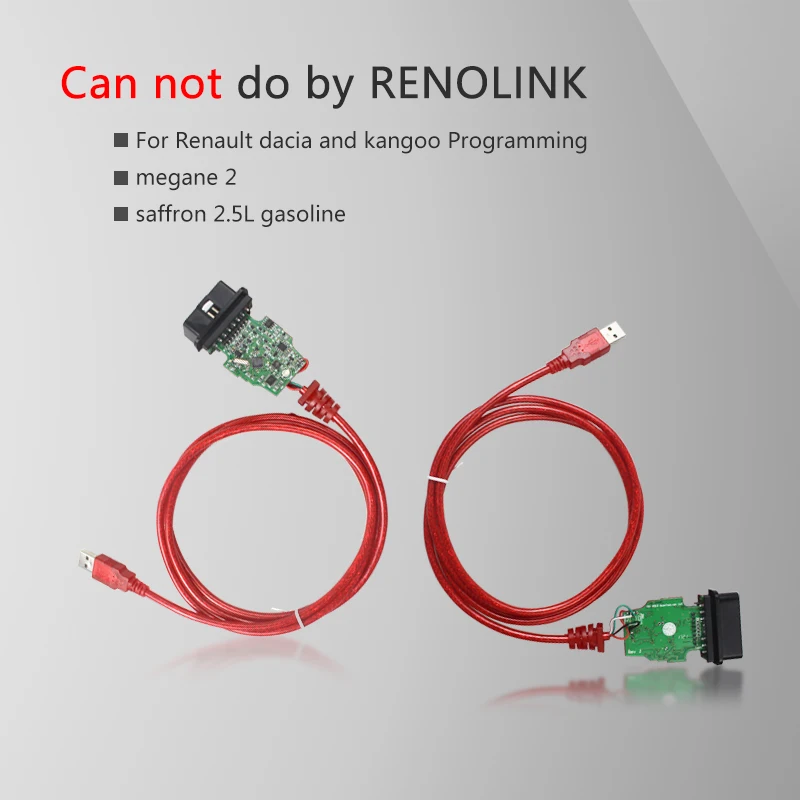 Программатор Renolink V1.87 OBD2 программатор ECU V1.52 кодирование по CD ключа UCH приборной