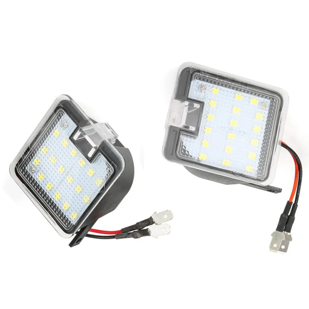 

2Pcs LED Side Mirror Puddle Light Led Under Rearview Mirror Light Signal Lamp Car-styling Auto Replacement for Ford Kuga Focus