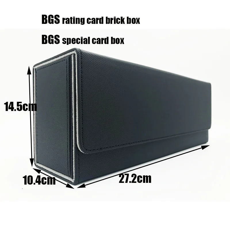 

BGS Rating Card Brick Storage Box PSA Card Brick Card Case Deck Box For MTG/TCG/ PTCG/PKM Trading Cards Can Hold 30+ Card Bricks