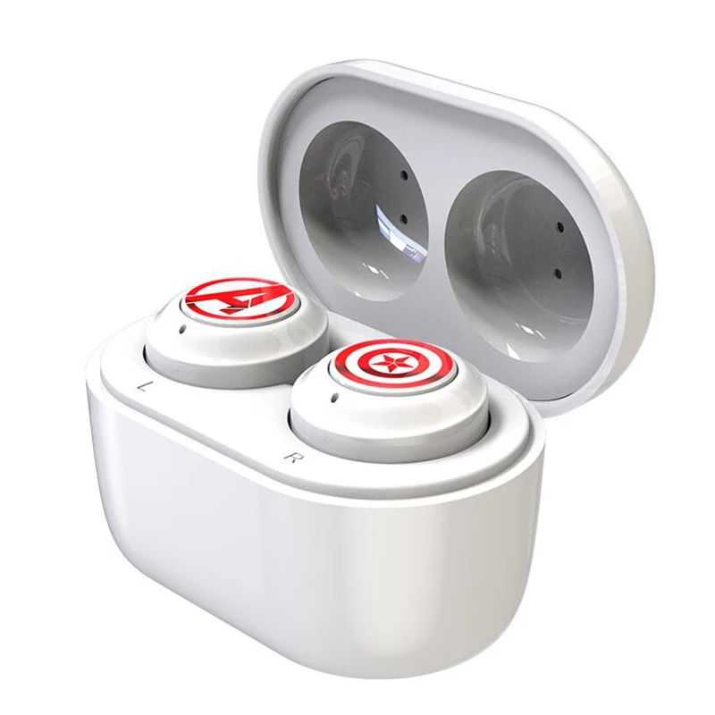 Marvel Подлинная авторизация настоящие Беспроводные Bluetooth 5 0 наушники TWS