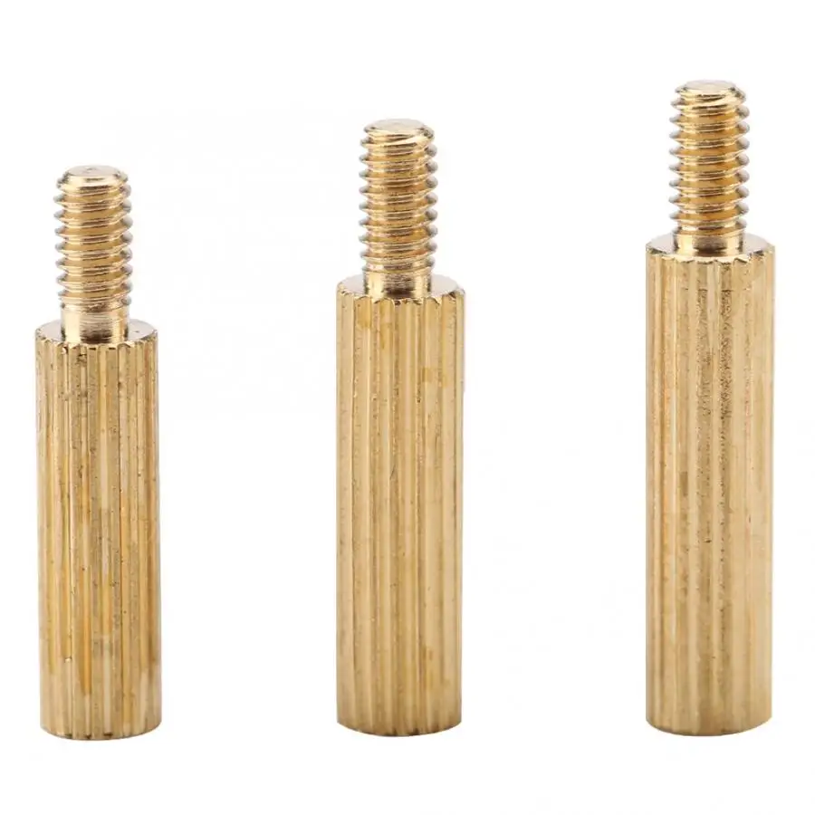 100 шт M2 Мужской Женский контейнер с раздельными отсеками для латунных изделий