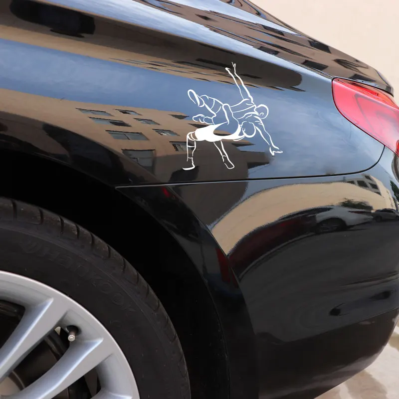 YJZT 15 9 см * 17 боевые искусства боевой бой модные Стикеры для стайлинга автомобиля