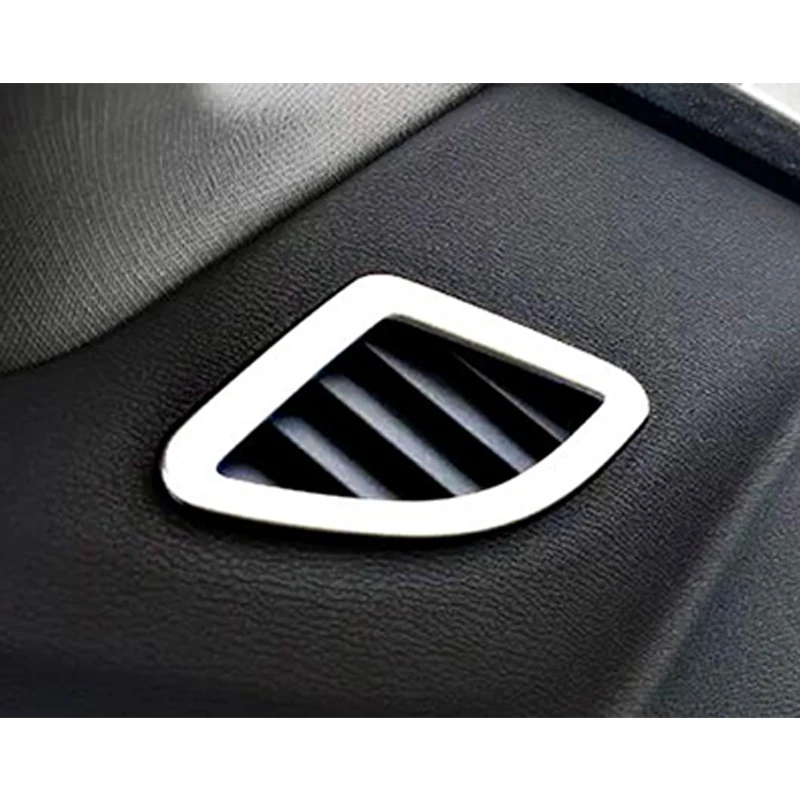 Купи Stainless Steel For BMW X1 F48 2016 2017 2018 Car Accessories Car Small Air Outlet Decoration Cover Trim Car Styling 2pcs за 736 рублей в магазине AliExpress