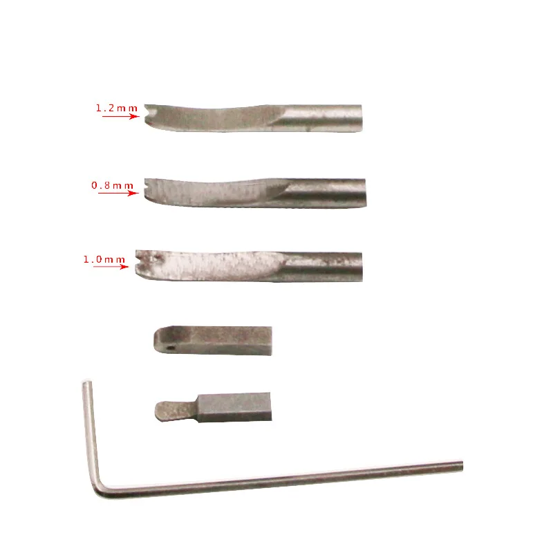 7 in 1 DIY Leather Craft Adjustable Stitching Groover Crease Tools Tool Edge Sewing Set | Дом и сад