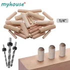 100 шт., Деревянные дюбели для шкафа, 14 дюйма