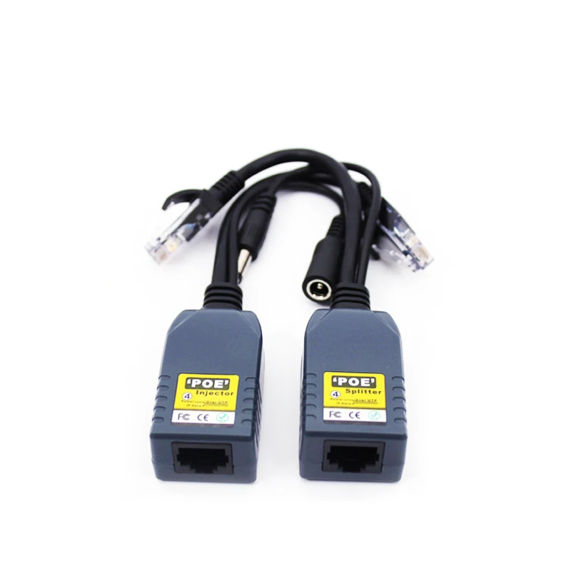 4 ядерный разветвитель POE для системы безопасности инжектор IP камеры комплект