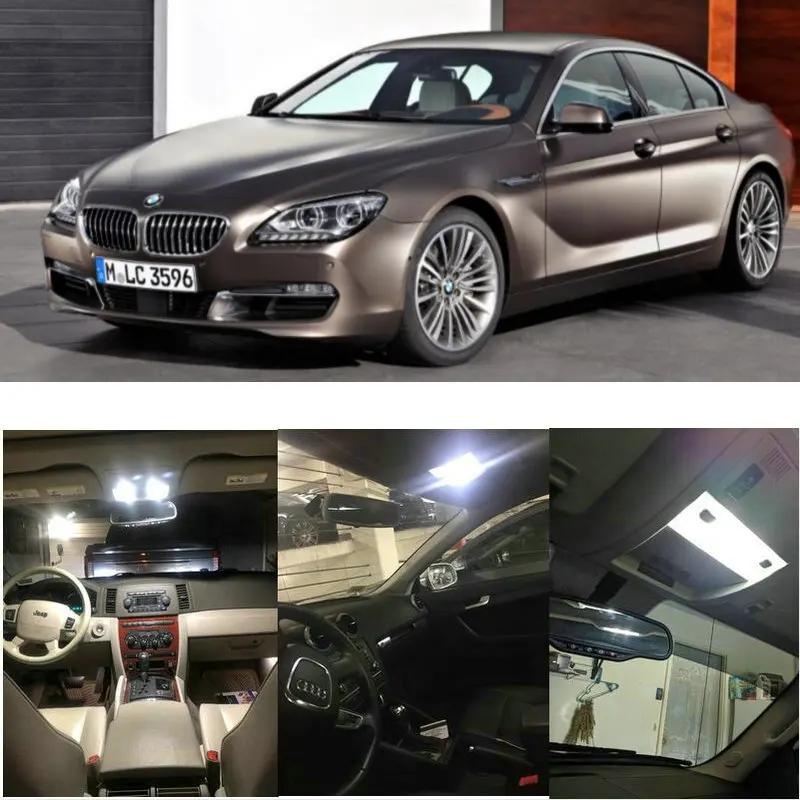 

14x LED interior lighting complete set For BMW 6er F06 Grand Coupe reading light rear lights error free
