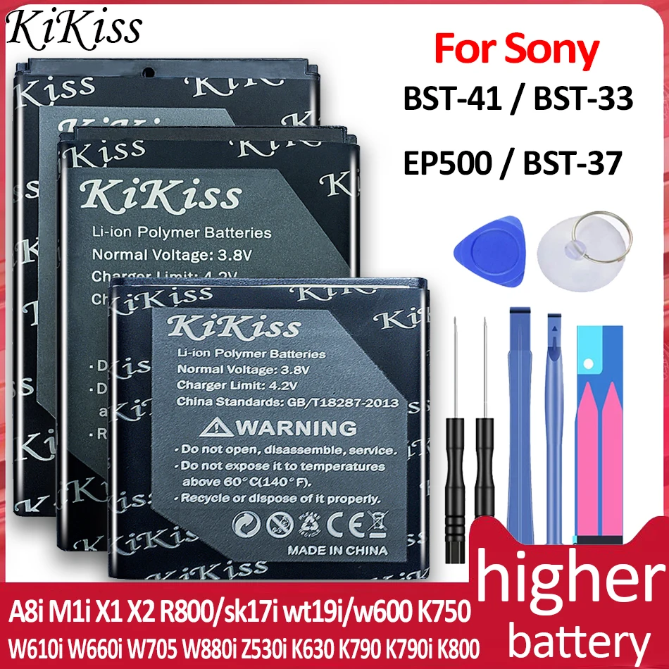 BST-33 BST-37 EP500 Батарея для Sony Ericsson K800i k550i T700 C702 F305 G900 w600 W610i K750 w550i w710 w800 sk17i wt19i st15i |