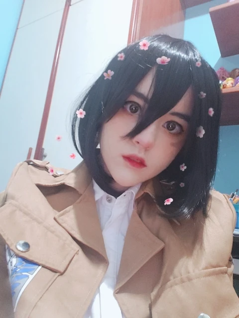 Обувь для косплея по аниме атака на Титанов Мисака Аккерман короткий Боб черный