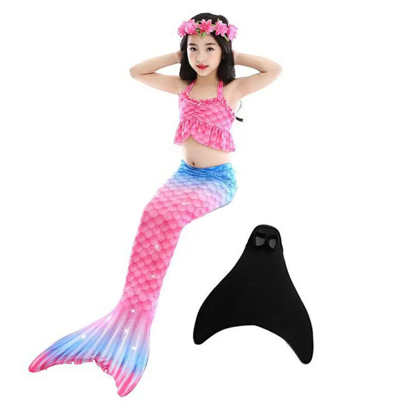 Купальный костюм Русалочки для девочек Детский купальный Ариэль 5 шт./компл.