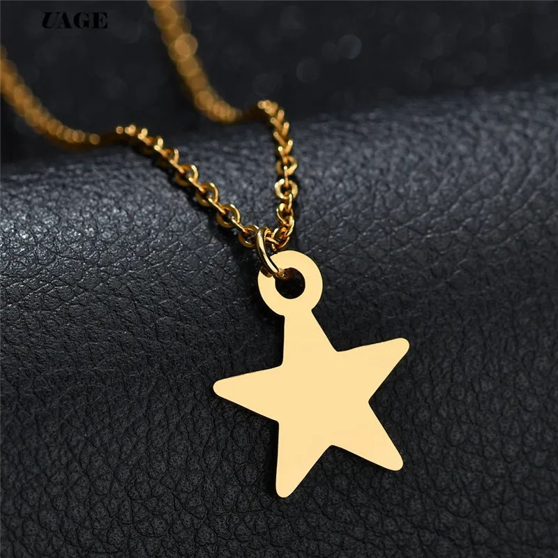 Чокер UAGE в стиле бохо для женщин колье золотого и серебряного цвета с цепочкой со