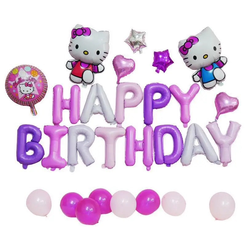 Воздушный шар из фольги с буквенным принтом детское платье на день рождения