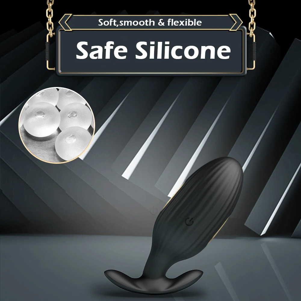 Импульсный анальный фаллоимитатор вибратор импульсный с управлением через