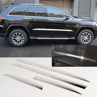 Stainless Steel Car Body Side Decoration Strip Moulding Trim Cover for Dodge Durango 2011+ Exterior Car Accessories