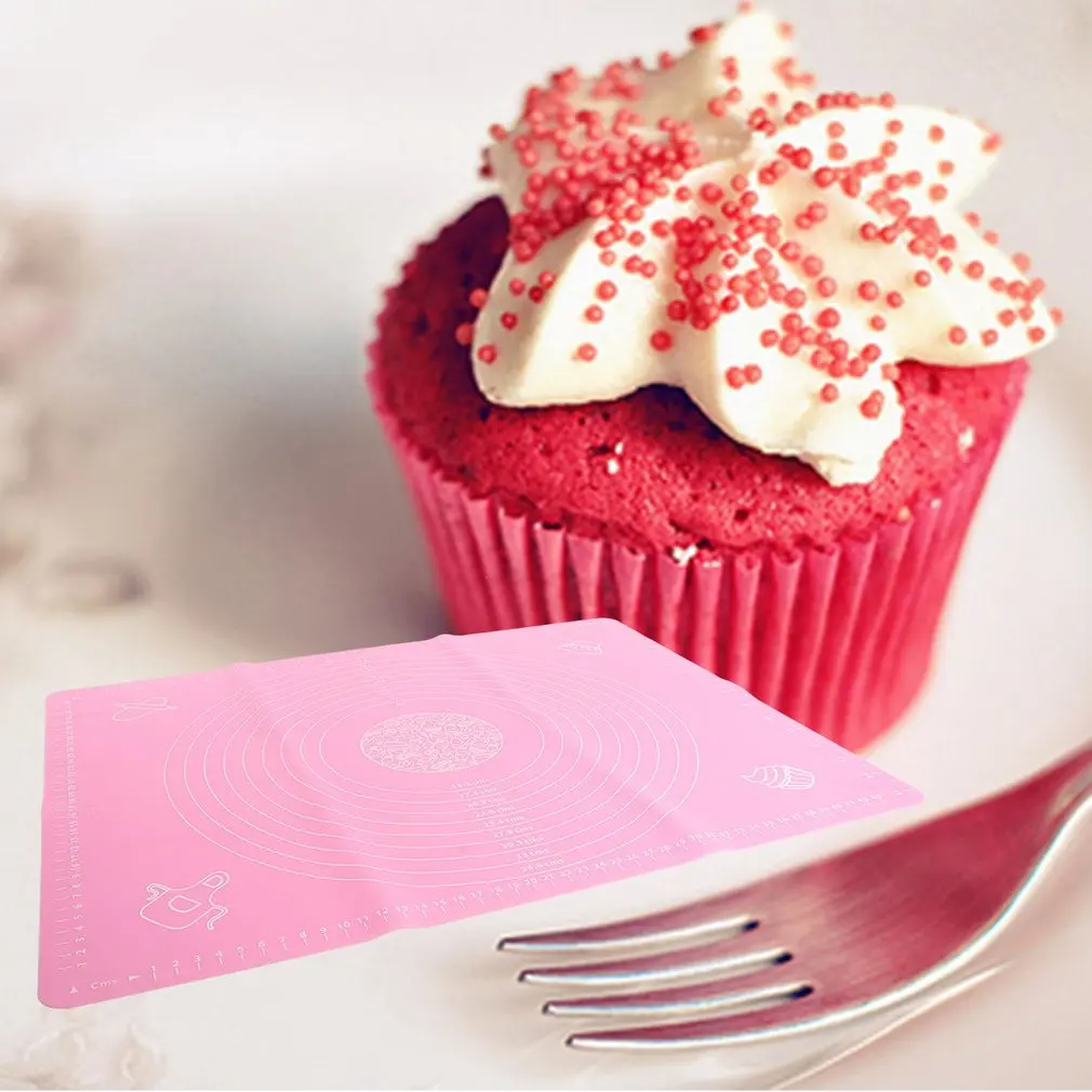 Антипригарный силиконовый коврик для выпечки кондитерские инструменты торта