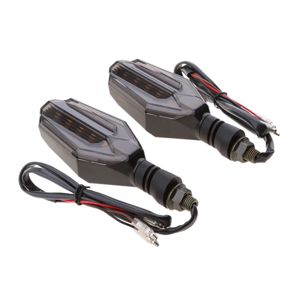 

1 Pair Universal Motorcycle 12 LED Turn Signal Lights Blinker Front Rear Lights Direction Lamp Daytime lamp Waterproof