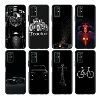 motorcycle cars man soft tpu cover for honor 9 10 x10 9a 9c 9s 9n 10i 10x 9x lite pro 5g phone case shell