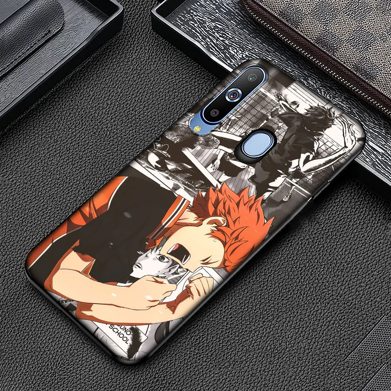 IYICAO Haikyuu Hinata Soft Silicone Phone Case for Samsung Galaxy A6 A9 A8 A7 2018 A3 A5 Note 9 8 10 Plus 20 Ultra Cover | Мобильные