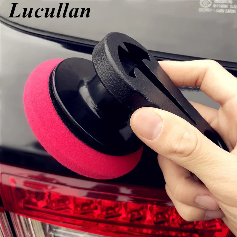 Lucullan Car Waxing Dressing Tools Portable Grip Applicator Handheld Sponge For Detailers | Автомобили и мотоциклы