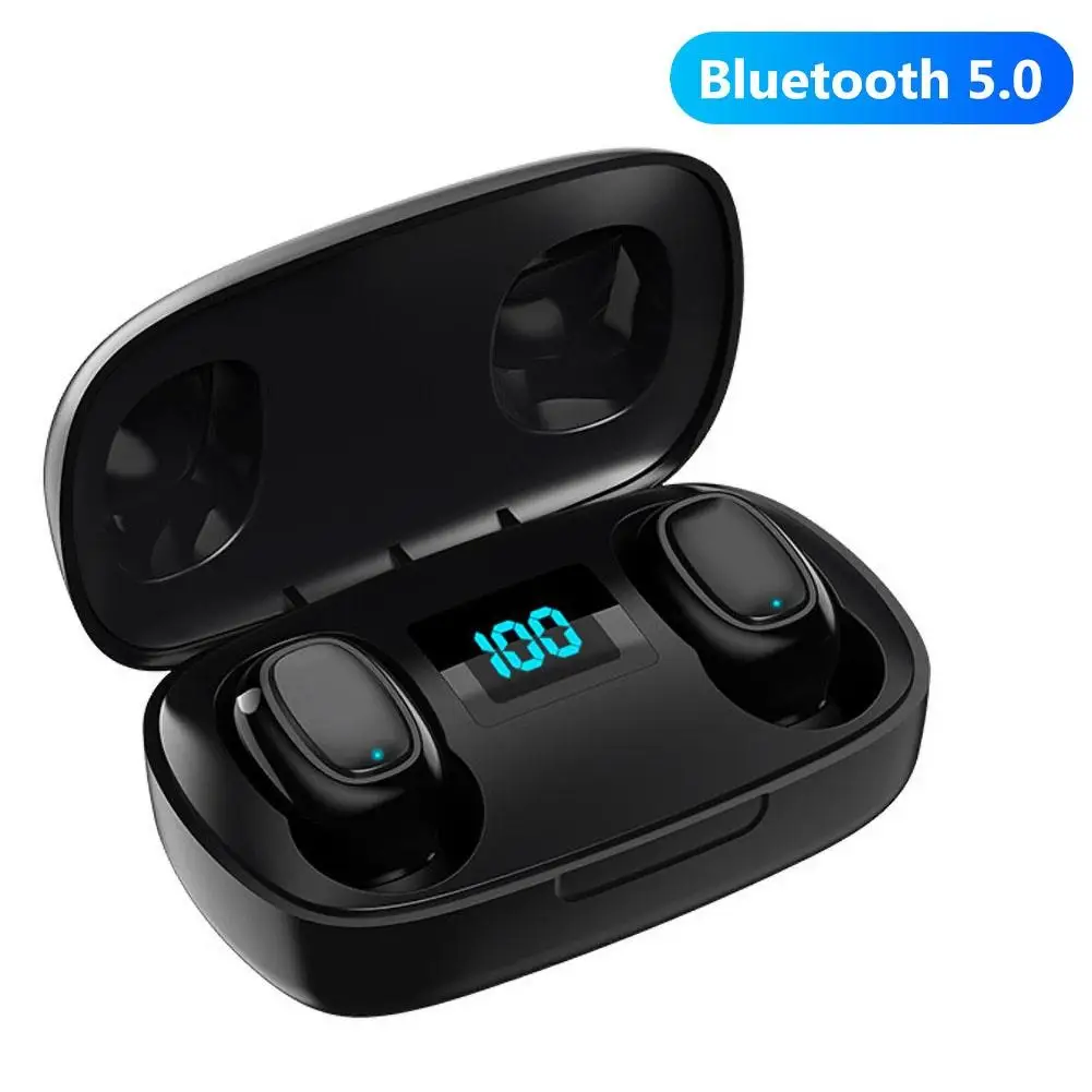 

T10 bluetooth headset sports wireless headset binaural digital display tws bluetooth earplugs wireless headset earplugs