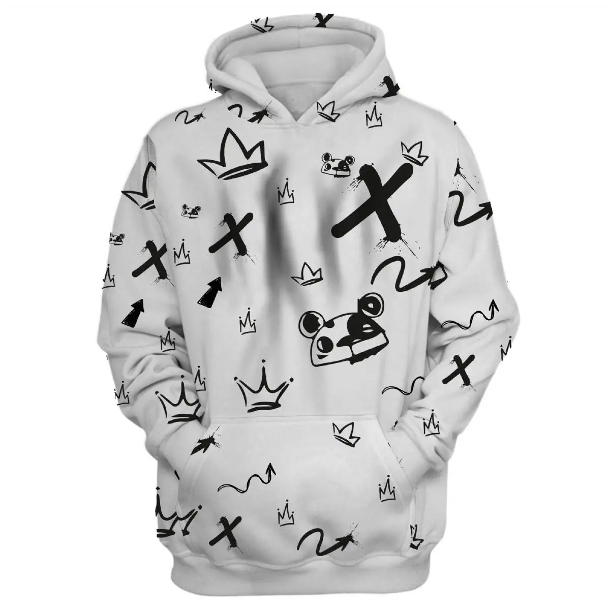 

King Pattern 3D Hoodie