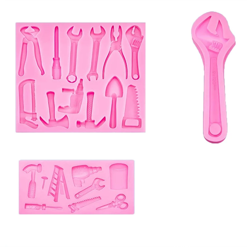 

Silicone Cupcake Fondant Cookie Decorating Mold Desserts Cupcake Cake Topper Decorations