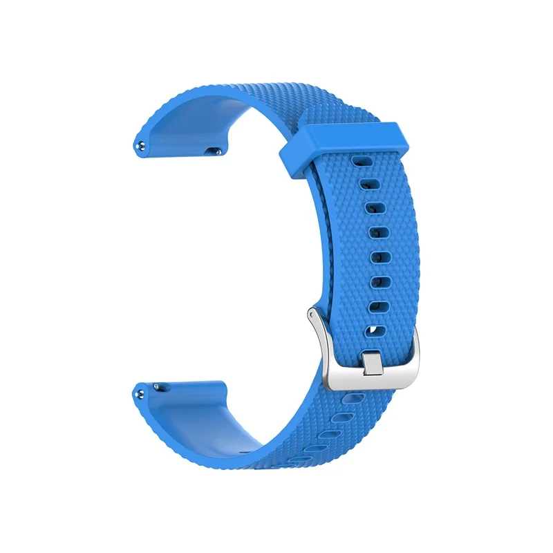 Синий 22 мм спортивный силиконовый ремешок для Garmin Vivoactive 4 Смарт-часы ремешок для Vivoactive 3 сменный Браслет аксессуары - Цвет: Синий