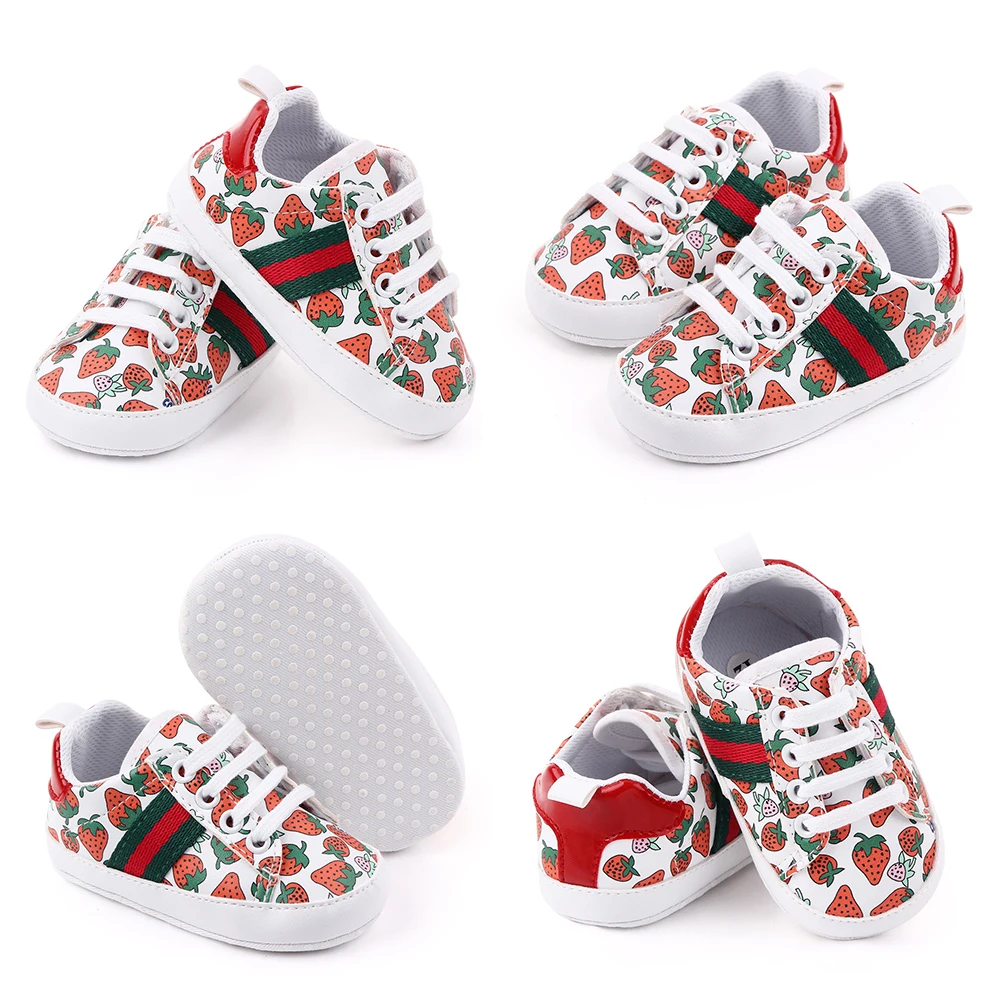 

Baby Toddler Shoes for Girls Casual Sneakers Canvas Prewalker Newborn Boys Pure Cotton Soft-Soled First Walkers